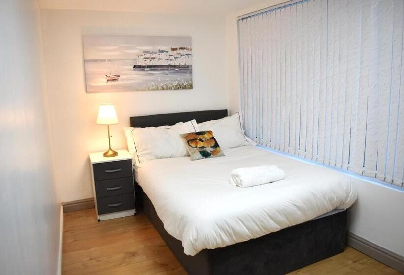 پانسیون Birmingham City Centre Apartment Room Near China Town