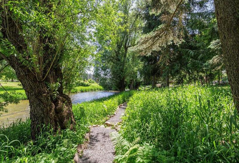 פנסיון Quiet Waterfront Cottage On The Little Spokane River