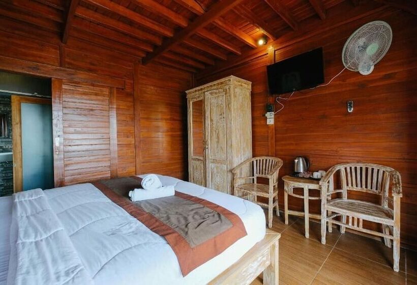 تختخواب و صبحانه Villa Kedisan Lake View Kintamani