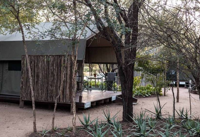 בית מלון כפרי Umkumbe Bush Lodge   Luxury Tented Camp