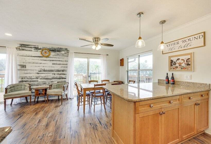 Canal Front St Augustine Home W/ Dock & Pool!