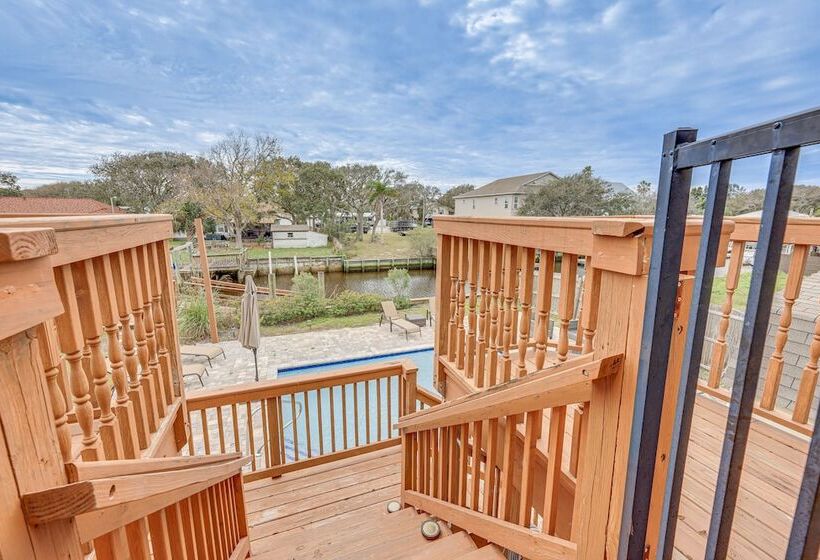 Canal Front St Augustine Home W/ Dock & Pool!