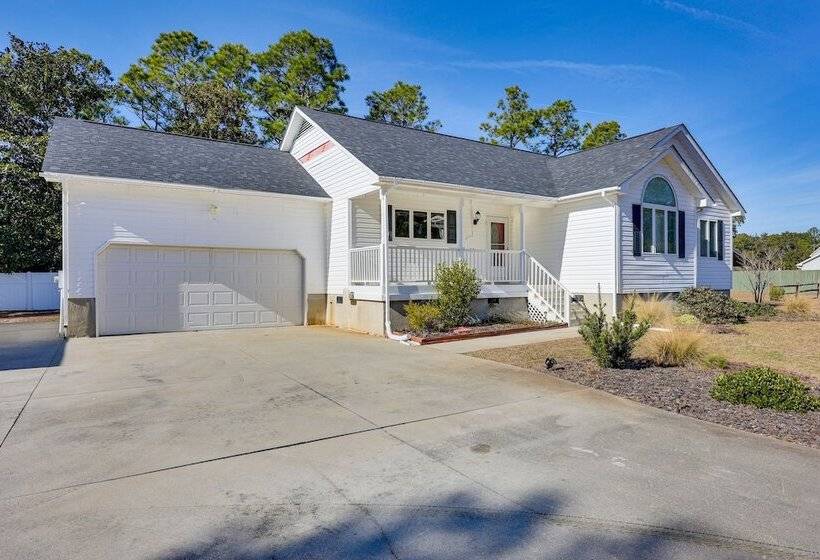 Cape Carteret Home ~ 3 Mi To Crystal Coast Beaches