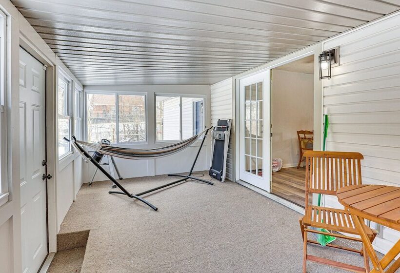 Home W/ Fire Pit & Sunroom: 9 Mi To Downtown Akron
