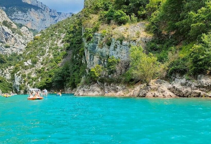 酒店 Camping Rives Du Lac De Sainte Croix