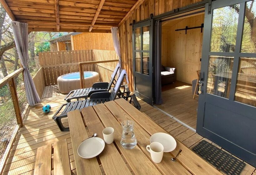 酒店 Camping Rives Du Lac De Sainte Croix