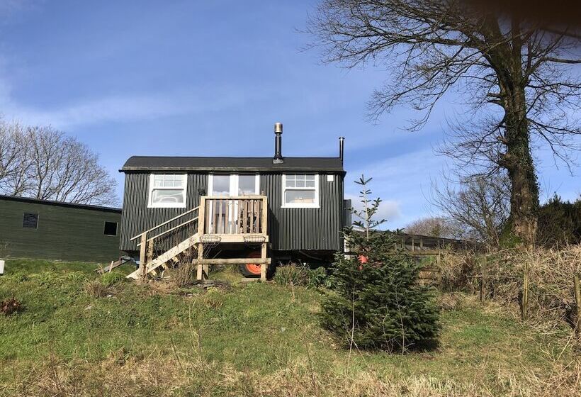 Lovely Shepherds Hut In Cornwall
