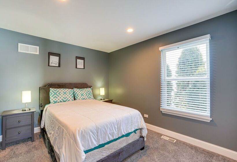 Plainfield Home W/ Game Room Near Harrahs Casino!