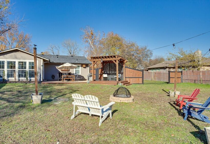 Game Room & Fire Pit: Family Friendly Aubrey Home