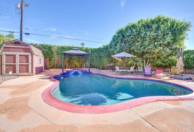 Cathedral City Gem W/ Shared Pool & Fireplace