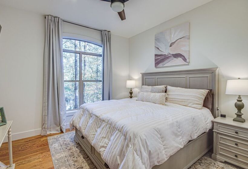 Waterfront Terry Home W/ 3 Decks & Hot Tub!