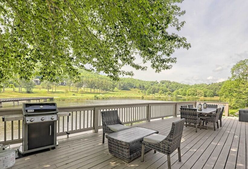 Chic Sky Valley Resort Home On Golf Course!