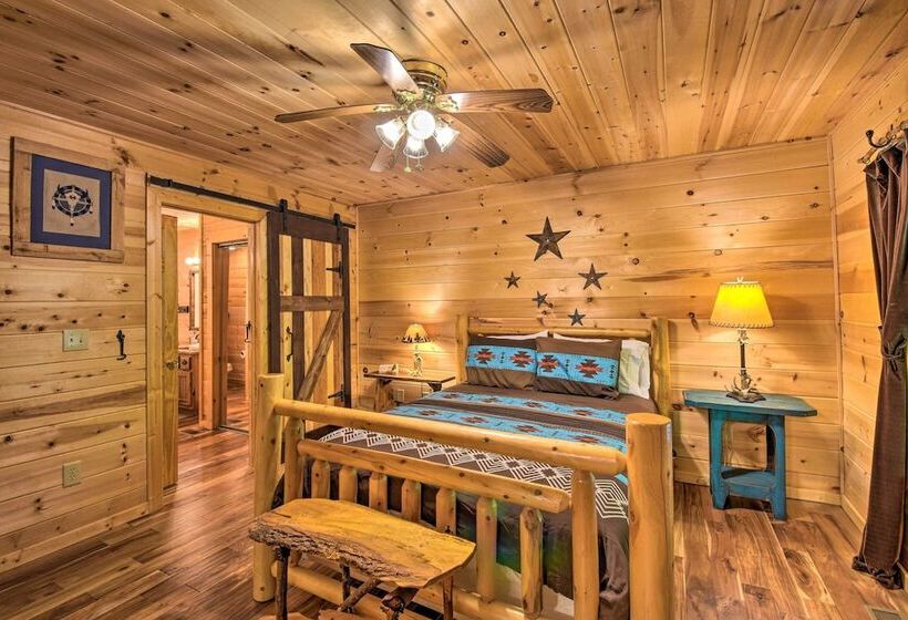 Dreamy Ellijay Resort Cabin W/ Game Room & Decks!