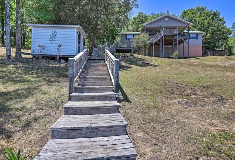 House W/ Dock + Slide Situated On Lake Sinclair!