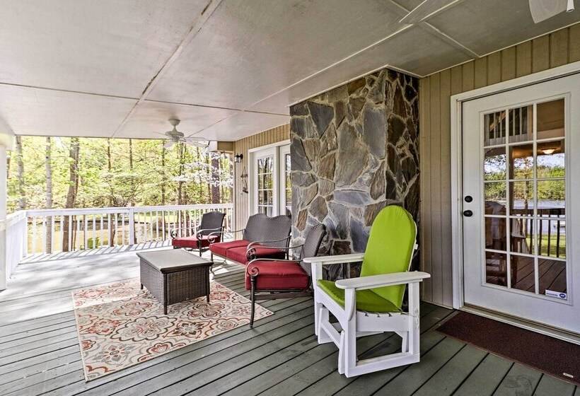 Lavish Lake Sinclair Home W/ Dock & Water Access!