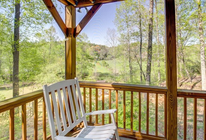 Peaceful Ellijay Home W/ Deck   Hike & Fish!