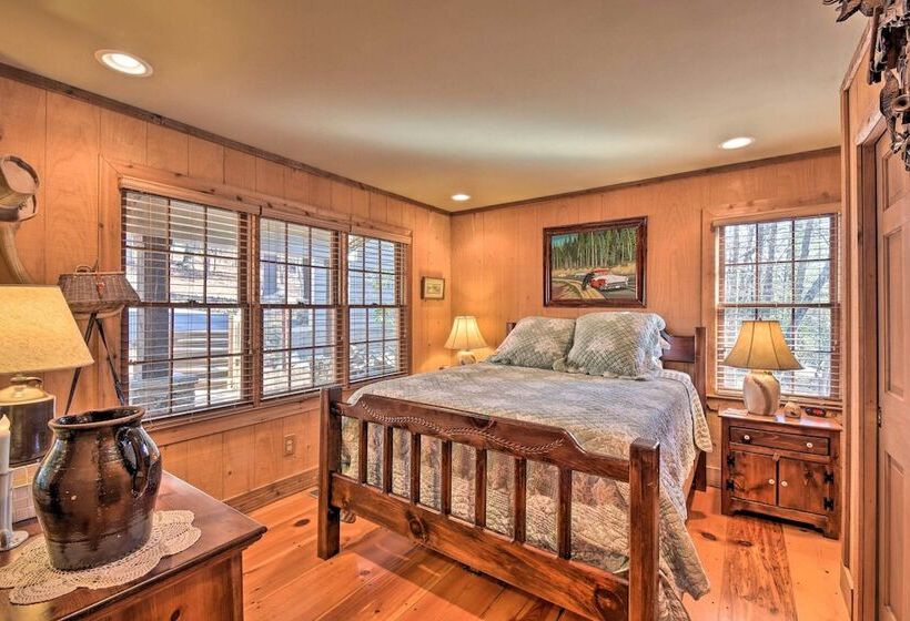 Plummer Lodge  In Big Canoe W/ Lake Access!