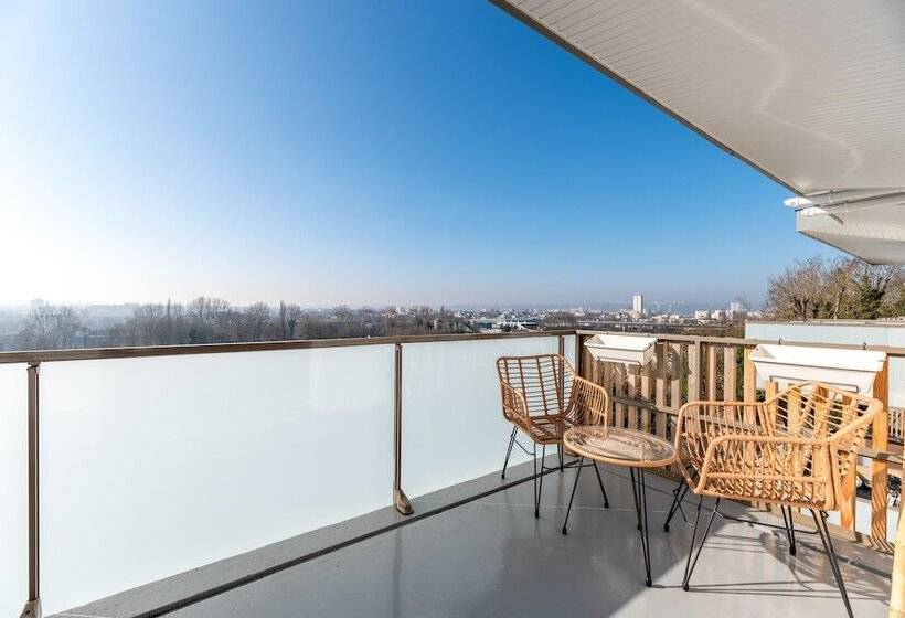 تختخواب و صبحانه Rouen Seine View Apartment