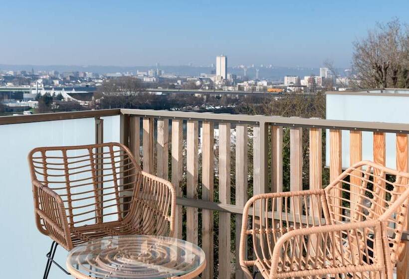تختخواب و صبحانه Rouen Seine View Apartment