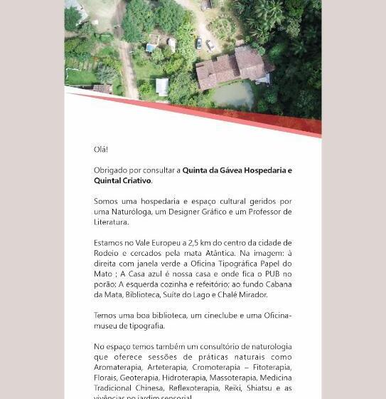 住宿加早餐  Quinta Da Gavea   Hospedaria E Quintal Criativo