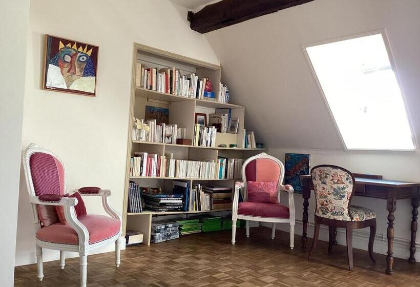 펜션 Chambres Hôtes Avec Piscine