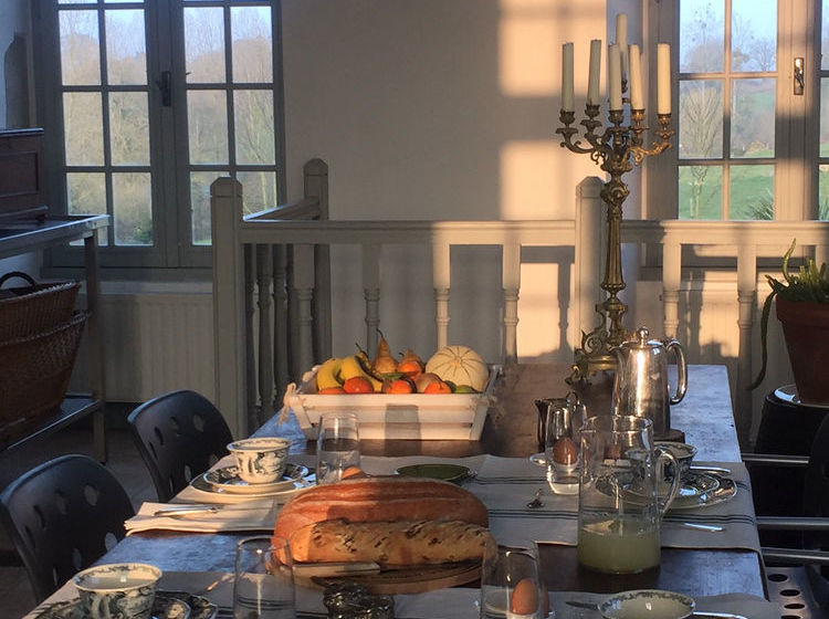 مبيت وإفطار Le Chateau De Claids