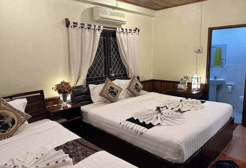 ベッドアンドブレックファースト Villa Alounsavath Mekong Riverside