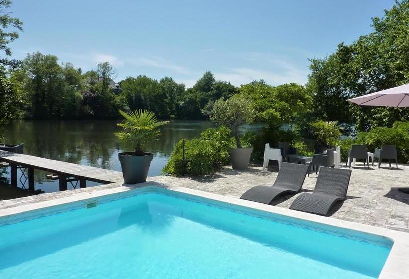 تختخواب و صبحانه Maison D'hôtes Moulin Saint Julien