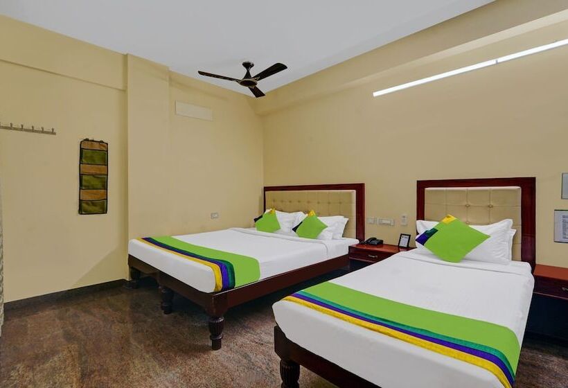 호텔 Treebo Grace Inn, 3 Min Walk From Promenade Beach