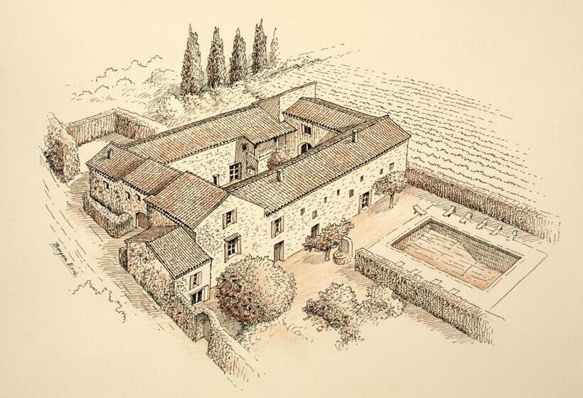 تختخواب و صبحانه Maison D Hôtes Lou Geneste