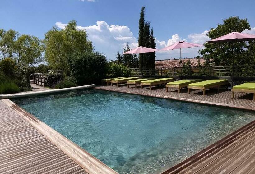 تختخواب و صبحانه Les Terrasses De Valensole