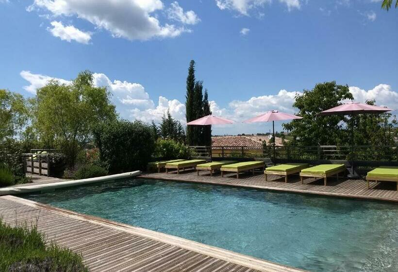 تختخواب و صبحانه Les Terrasses De Valensole