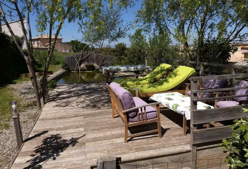 تختخواب و صبحانه Les Terrasses De Valensole