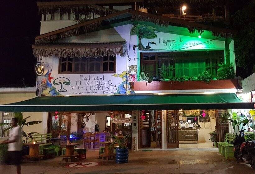 تختخواب و صبحانه Eco Hotel El Refugio De La Floresta