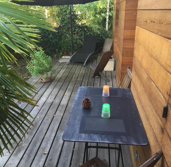 تختخواب و صبحانه Chambre D Hôtes Du Clos Bamboo