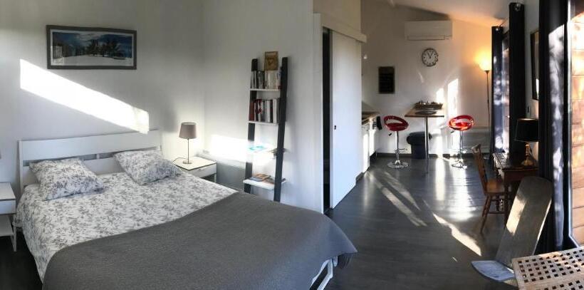 تختخواب و صبحانه Chambre D Hôtes Du Clos Bamboo