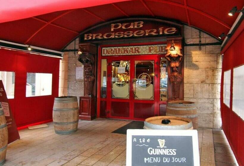 בית מלון כפרי Logis Hôtel Restaurant Le Drakkar