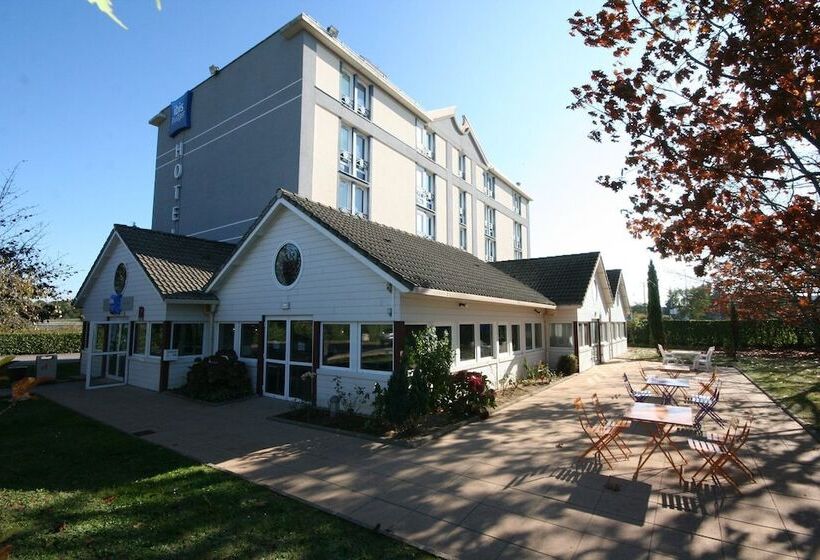 בית מלון כפרי Hôtel Ibis Budget Nantes Ouest Atlantis Couëron