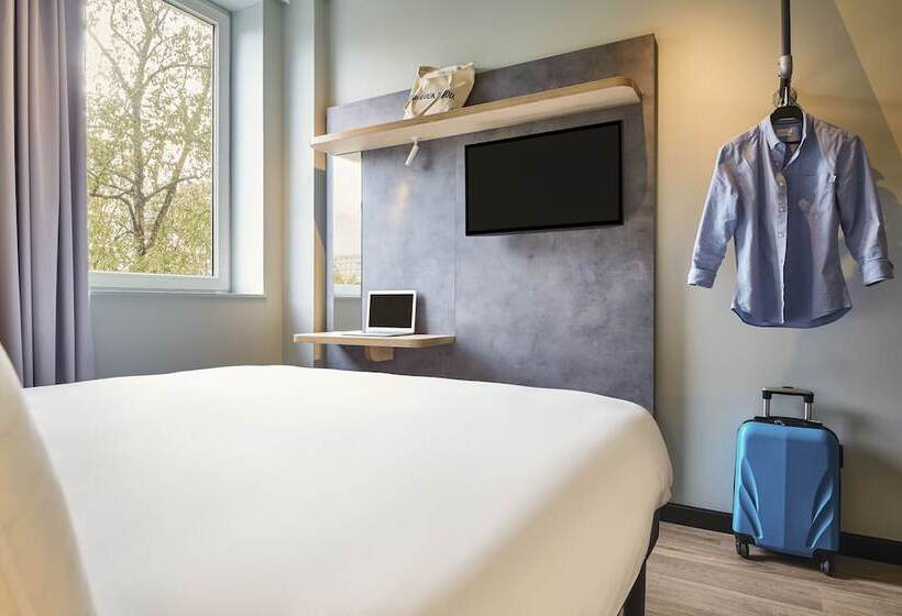 בית מלון כפרי Hôtel Ibis Budget Nantes Ouest Atlantis Couëron