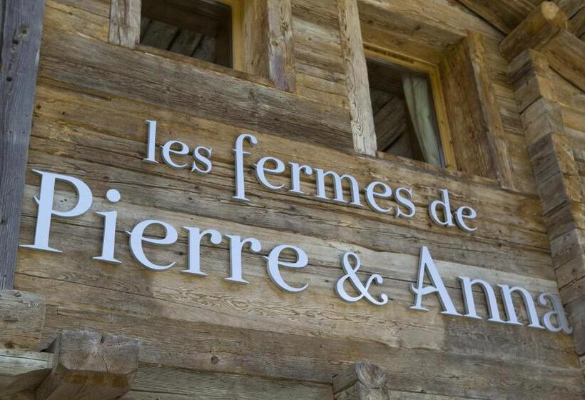 Отель Chalet Hôtel Les Fermes De Pierre & Anna