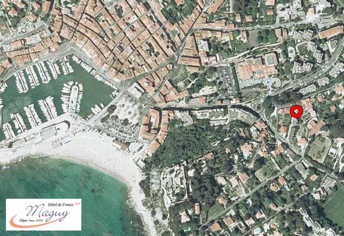 هتل Hôtel Eden Cassis   Parking Privé