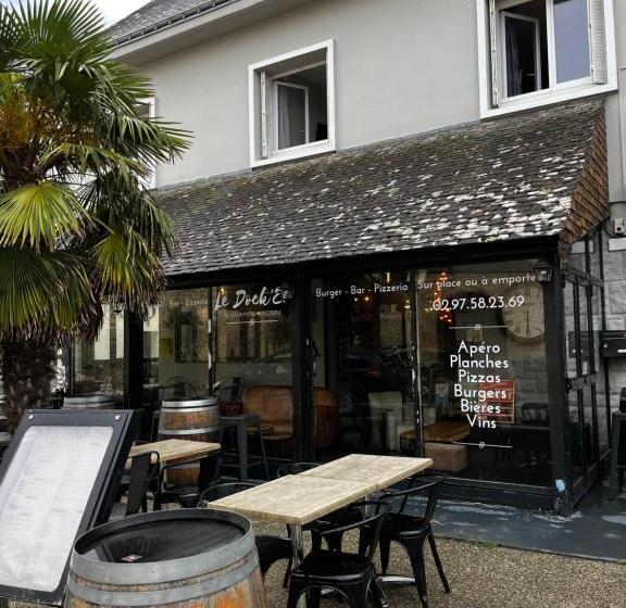ホテル Hôtel Restaurant La Voile   Le Dock Er