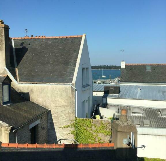 ホテル Hôtel Restaurant La Voile   Le Dock Er