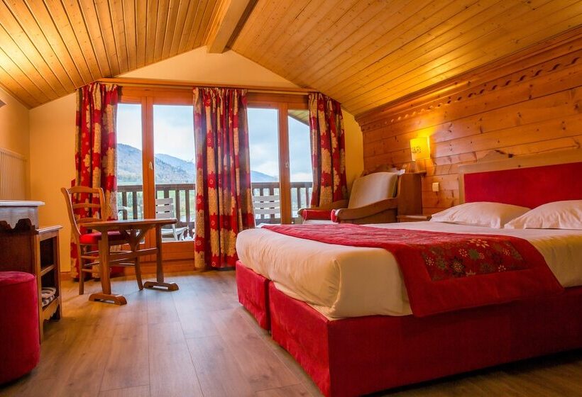 בית מלון כפרי L Ancolie Chalet Du Lac