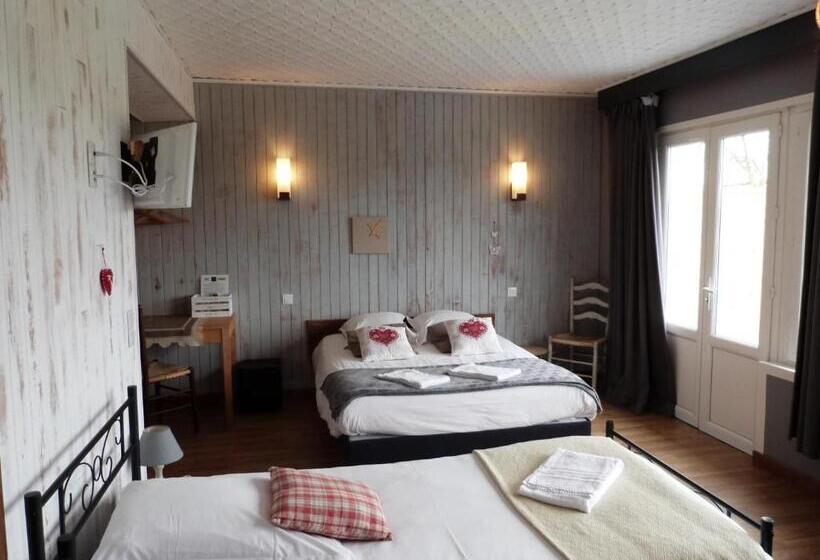 هتل Logis Hôtel Restaurant La Borie
