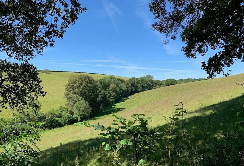 민박 Tregondale Manor Farm