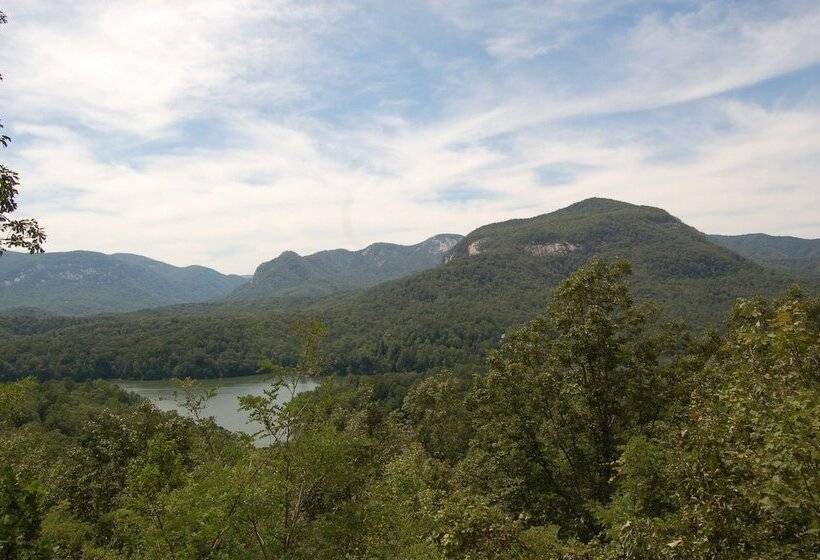 Spacious Cabin With Fantastic Long Range Mountain And Lake Views   Lake Lure   The Overlook 4 Bedroo