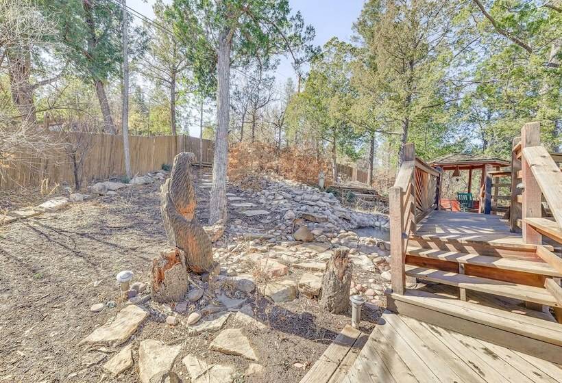 Ruidoso Cabin W/ Deck ~ 1 Mi To Midtown!