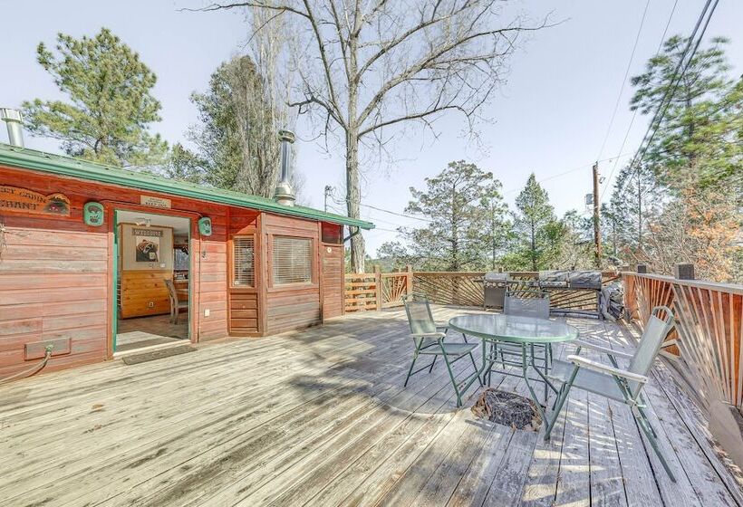 Ruidoso Cabin W/ Deck & Grills ~ 1 Mi To Midtown!