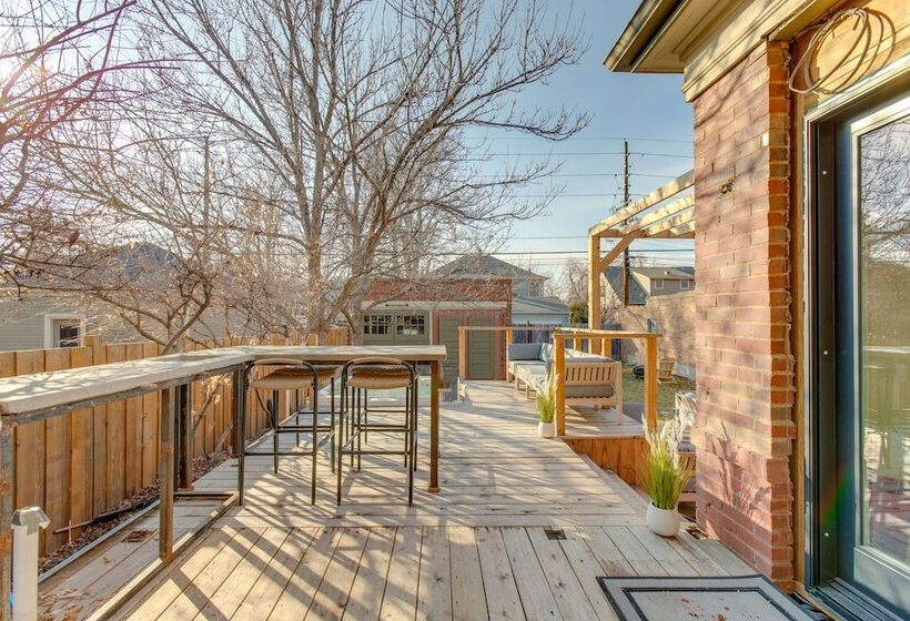 Ideally Located Denver Home W/ Hot Tub & Fire Pits